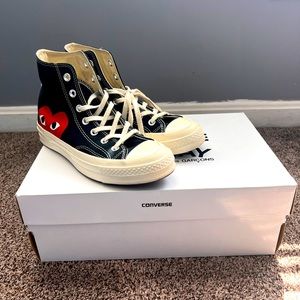 Comme des Garçon Converse Play Sneakers